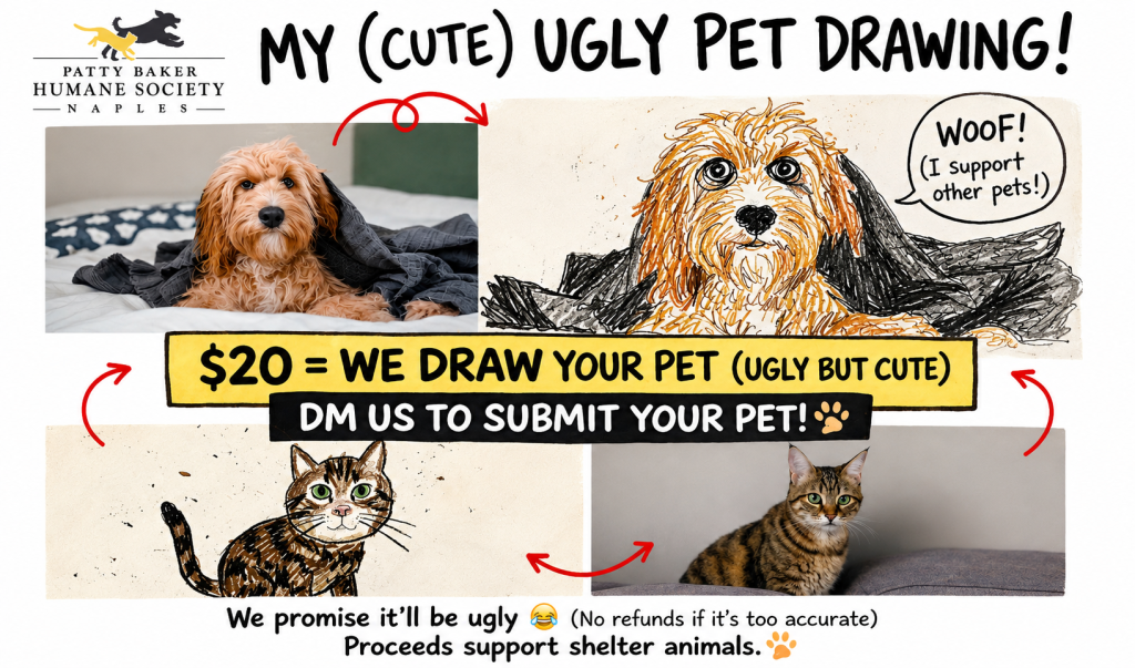 My (Cute) Ugly Pet Drawing
